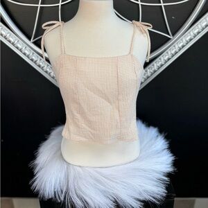 Sweet orange crop cami